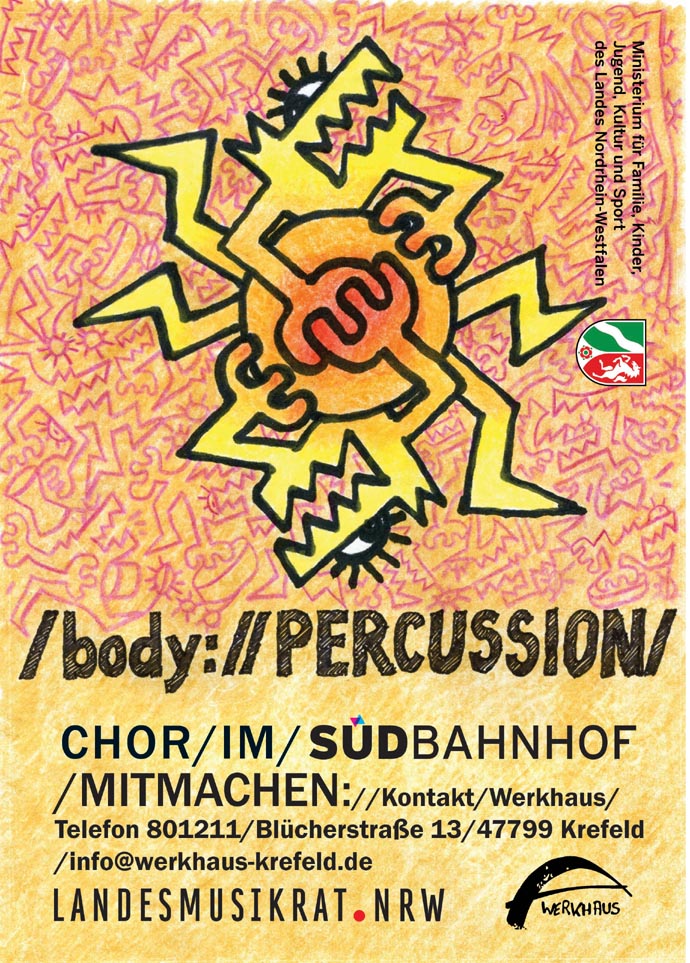 Flyer body percussion